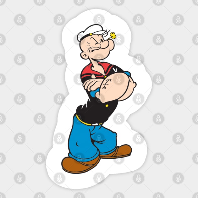 popeye Sticker by randycathryn